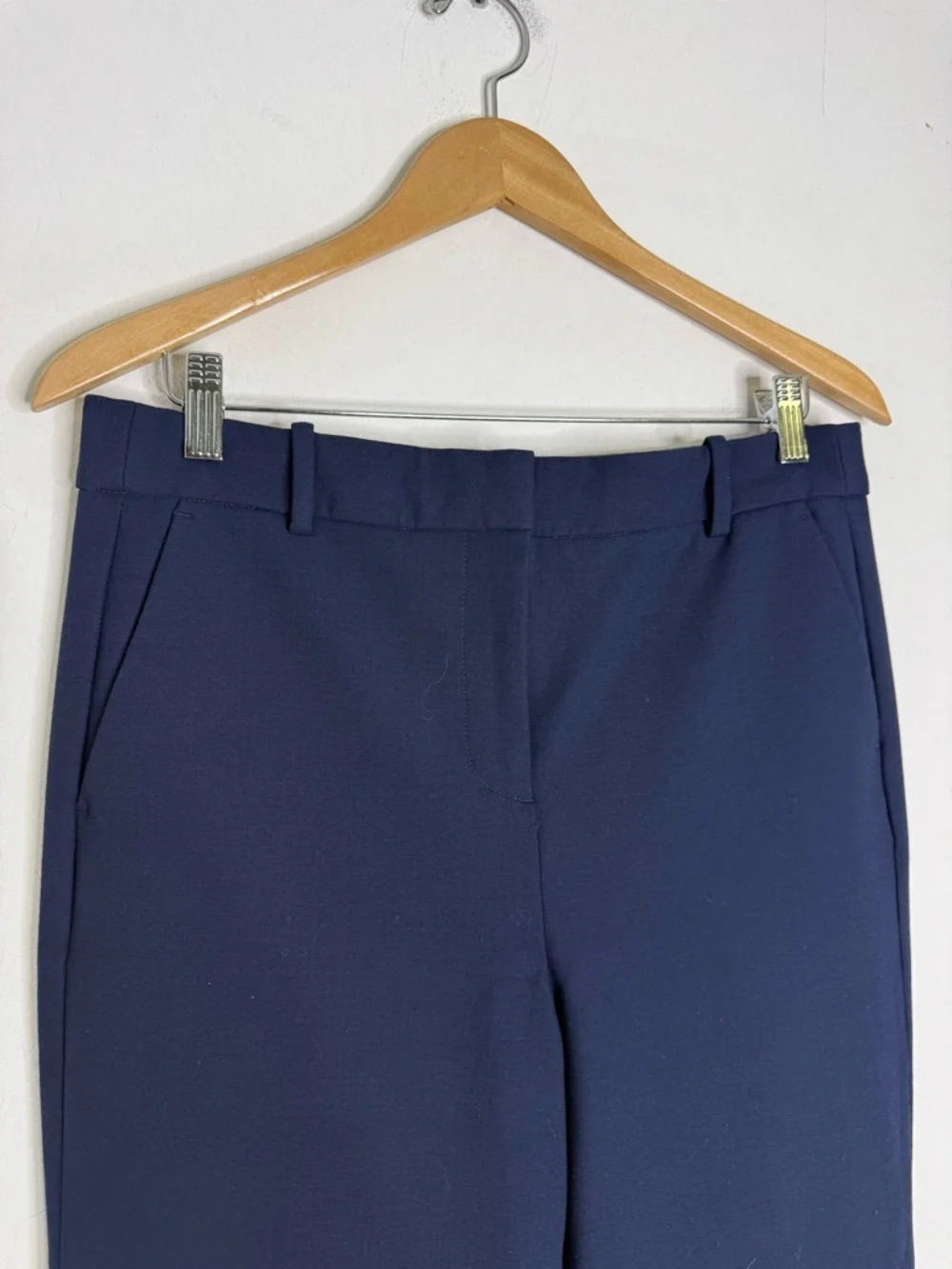 J.Crew Cameron Pant 10 Navy Four Season Stretch Career Work Trousers